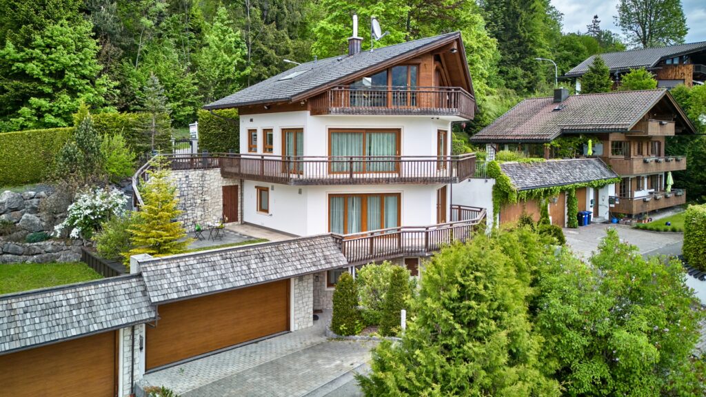 Landhaus Garmisch Vorderansicht